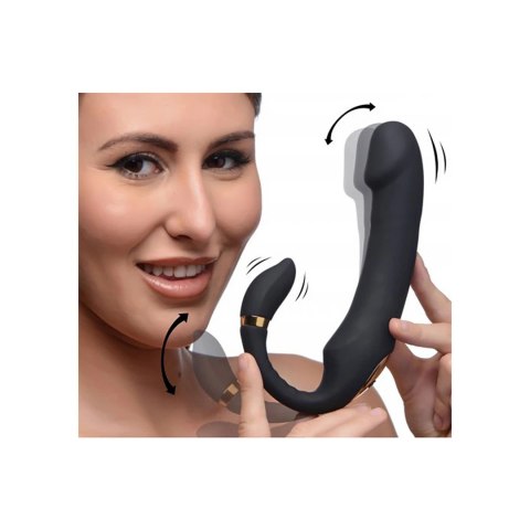 Silikonowy wibrator ze stymulatorem łechtaczki Xr Brands XR Brands Silikonowy wibrator ze stymulatorem łechtaczki Xr Brands XR Brands