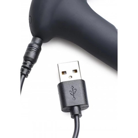 Stymulator prostaty Hollow Prostate Plug z pilotem i 7 prędkościami Xr Brands XR Brands Stymulator prostaty Hollow Prostate Plug z pilotem i 7 prędkościami Xr Brands XR Brands