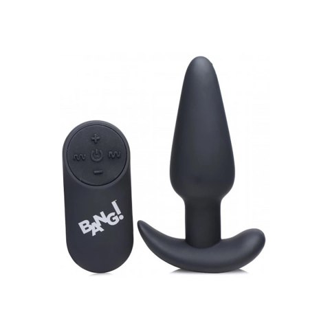 Wibrujący silikonowy korek analny z pilotem zdalnego sterowania Xr Brands XR Brands Wibrujący silikonowy korek analny z pilotem zdalnego sterowania Xr Brands XR Brands