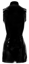 Black Level - Seksowna Krótka Sukienka Z Zamkiem Z Przodu XL Black Level