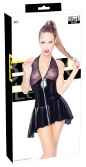 Black Level - Seksowna Sukienka Z Siateczką Na Biuście 2XL Black Level