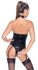 Black Level - Vinylowe Body Z Zamkiem W Kroku I Szelkami L Black Level