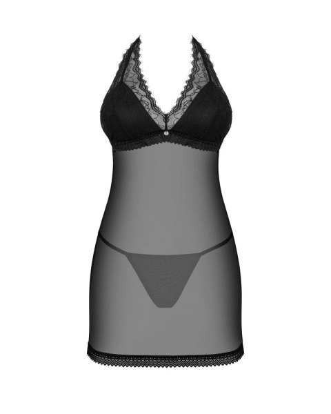 Obsessive - Półprzezroczysta Sukienka Z Delikatną Koronką I Stringi Medilla XL/2XL Obsessive Obsessive - Półprzezroczysta Sukienka Z Delikatną Koronką I Stringi Medilla XL/2XL Obsessive