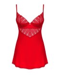 Obsessive - Seksowna Czerwona Sukienka Ze Stringami Ingridia XL/2XL Obsessive