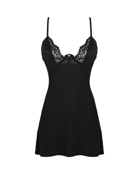 Obsessive - Seksowna Krótka Sukienka Z Koronkowym Tyłem I Biustem + Stringi Bellastia XL/2XL Obsessive Obsessive - Seksowna Krótka Sukienka Z Koronkowym Tyłem I Biustem + Stringi Bellastia XL/2XL Obsessive