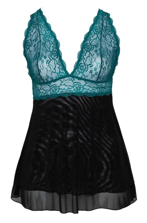 Cottelli CURVES - Babydoll Z Koronkową Górą I Siateczkową Spódnicą 2XL Cottelli CURVES Cottelli CURVES - Babydoll Z Koronkową Górą I Siateczkową Spódnicą 2XL Cottelli CURVES