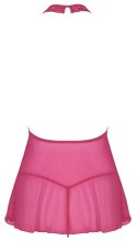 Cottelli LINGERIE - Różowa Haleczka Z Delikatną Koronką + Stringi S/M Cottelli LINGERIE