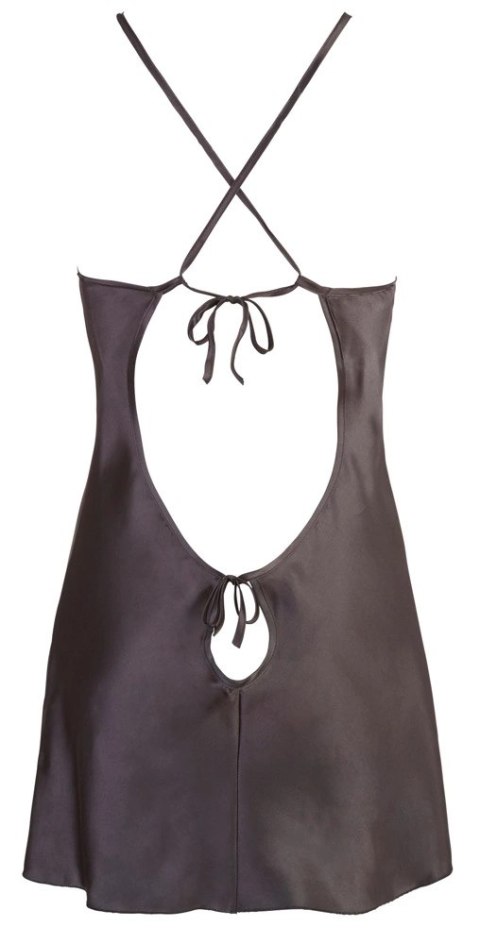 Cottelli LINGERIE - Satynowa Czarna Koszulka Nocna Na Ramiączkach XL Cottelli LINGERIE Cottelli LINGERIE - Satynowa Czarna Koszulka Nocna Na Ramiączkach XL Cottelli LINGERIE