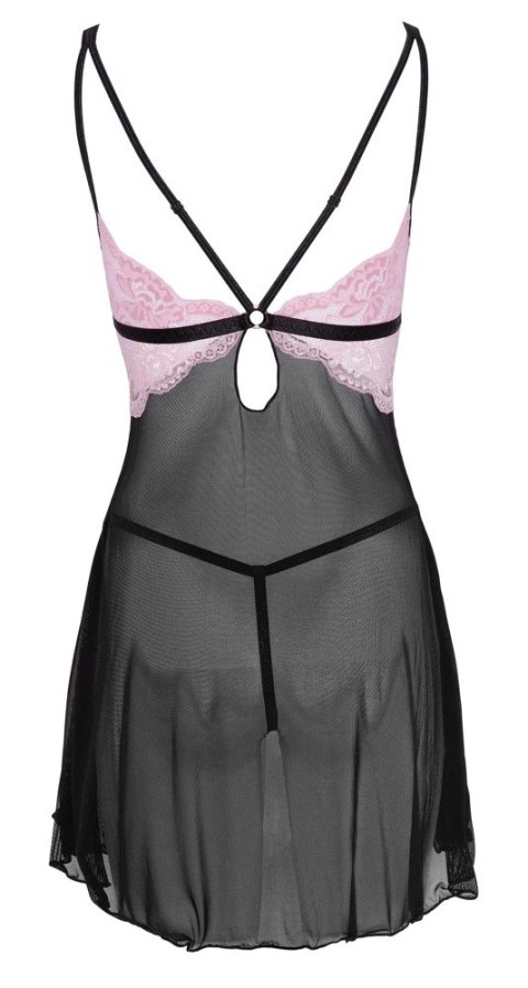 Cottelli LINGERIE - Seksowna Siateczkowa Halka Z Różową Koronką XL Cottelli LINGERIE Cottelli LINGERIE - Seksowna Siateczkowa Halka Z Różową Koronką XL Cottelli LINGERIE