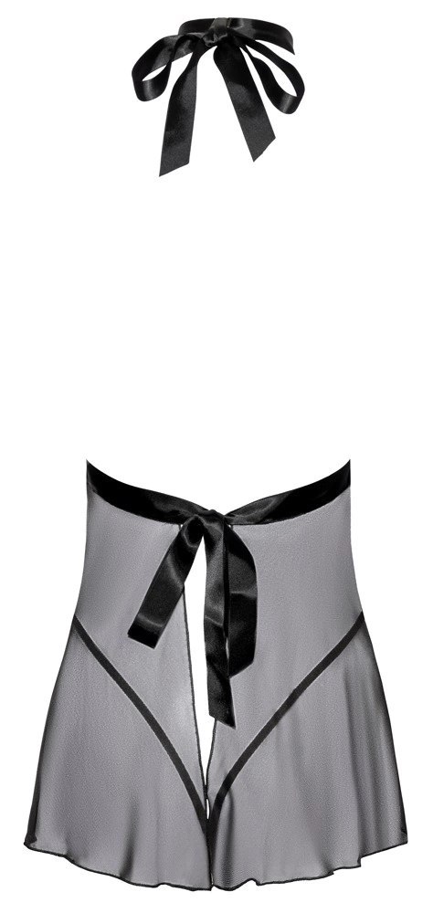 Kissable - Seksowna Prześwitująca Haleczka Z Elegancką Koronką Czarna S/M Kissable Kissable - Seksowna Prześwitująca Haleczka Z Elegancką Koronką Czarna S/M Kissable
