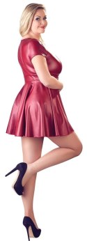 Cottelli CURVES - Mini Sukienka Z Dekoltem Czerwona XL Cottelli CURVES