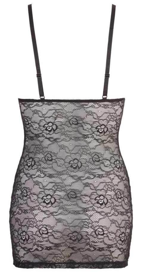 Cottelli LINGERIE - Seksowna Rozpinana Sukienka Z Kwiatowej Koronki Czarna L Cottelli LINGERIE Cottelli LINGERIE - Seksowna Rozpinana Sukienka Z Kwiatowej Koronki Czarna L Cottelli LINGERIE