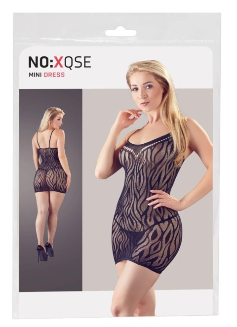 NO:XQSE - Seksowna Ekscytująca Sukienka + Stringi Czarne S-L NO:XQSE NO:XQSE - Seksowna Ekscytująca Sukienka + Stringi Czarne S-L NO:XQSE