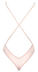 Kissable - Seksowne Koronkowe Body Różowe L/XL Kissable