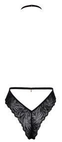 Kissable - Seksowne Uwodzicielskie Czarne Body Z Koronki L/XL Kissable