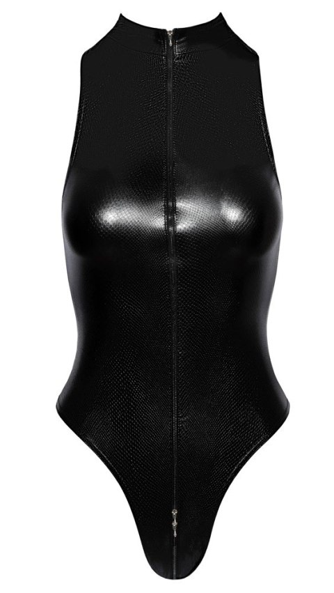 Noir - Seksowne Body O Wyglądzie Skóry Węża Czarne M Noir Noir - Seksowne Body O Wyglądzie Skóry Węża Czarne M Noir