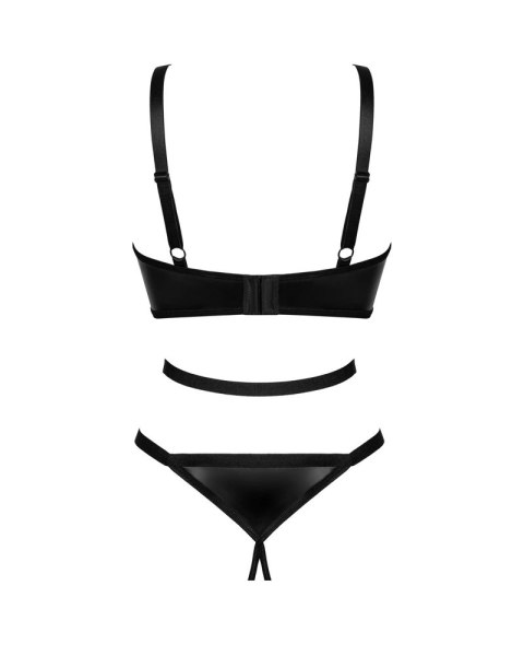 Obsessive - Czarne Body Bez Krocza Z Elastycznymi Paskami Armares M/L Obsessive Obsessive - Czarne Body Bez Krocza Z Elastycznymi Paskami Armares M/L Obsessive