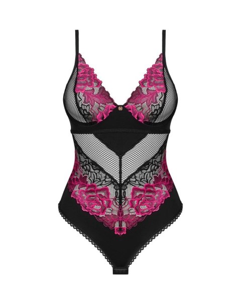 Obsessive - Seksowne Body Z Kwiatowej Koronki Rosenty XL/2XL Obsessive Obsessive - Seksowne Body Z Kwiatowej Koronki Rosenty XL/2XL Obsessive