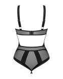 Obsessive - Seksowne Body Z Małą Ozdobą Między Piersiami Bez Krocza Chic Amoria M/L Obsessive