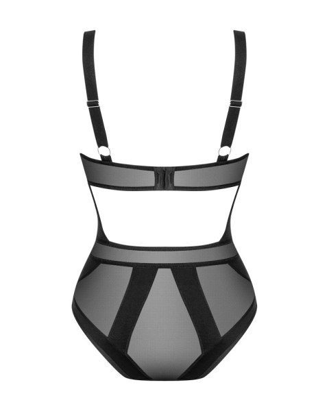 Obsessive - Seksowne Czarne Body Z Małą Ozdobą Między Piersiami Chic Amoria XS/S Obsessive Obsessive - Seksowne Czarne Body Z Małą Ozdobą Między Piersiami Chic Amoria XS/S Obsessive
