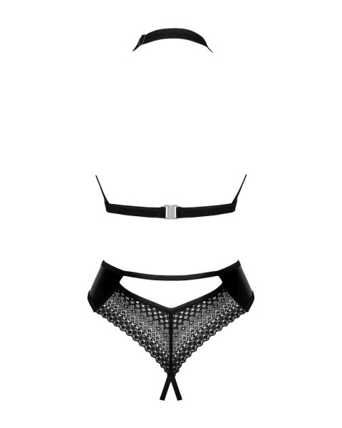 Obsessive - Seksowne Czarne Matowe Body Bez Biustu I Krocza Norides M/L Obsessive Obsessive - Seksowne Czarne Matowe Body Bez Biustu I Krocza Norides M/L Obsessive