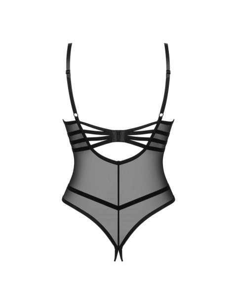 Obsessive - Seksowne Siateczkowe Body Bez Biustu I Krocza Czarne Roxelia XL/2XL Obsessive Obsessive - Seksowne Siateczkowe Body Bez Biustu I Krocza Czarne Roxelia XL/2XL Obsessive