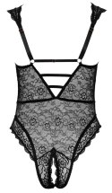 Cottelli CURVES - Seksowne Koronkowe Body Z Dodatkami Różowego Złota 85D/L Cottelli CURVES