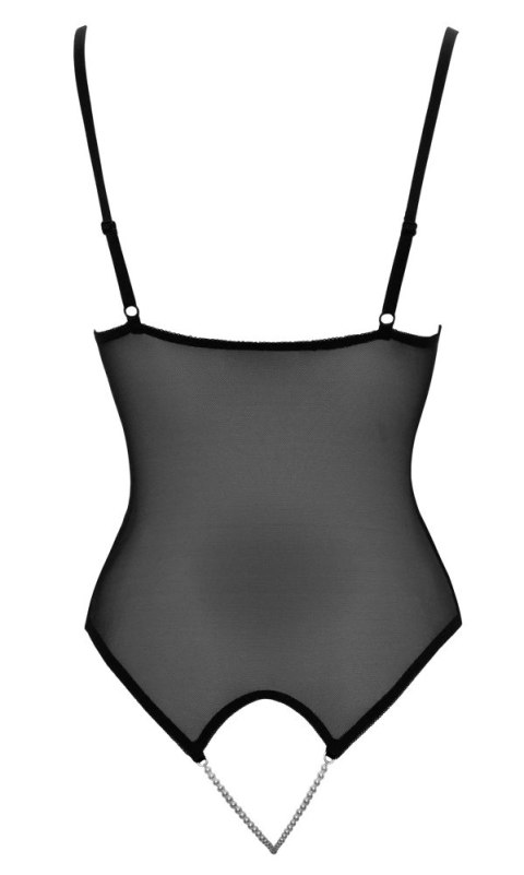 Cottelli LINGERIE - Seksowne Siateczkowe Body Z Delikatną Koronką Bez Krocza M Cottelli LINGERIE Cottelli LINGERIE - Seksowne Siateczkowe Body Z Delikatną Koronką Bez Krocza M Cottelli LINGERIE
