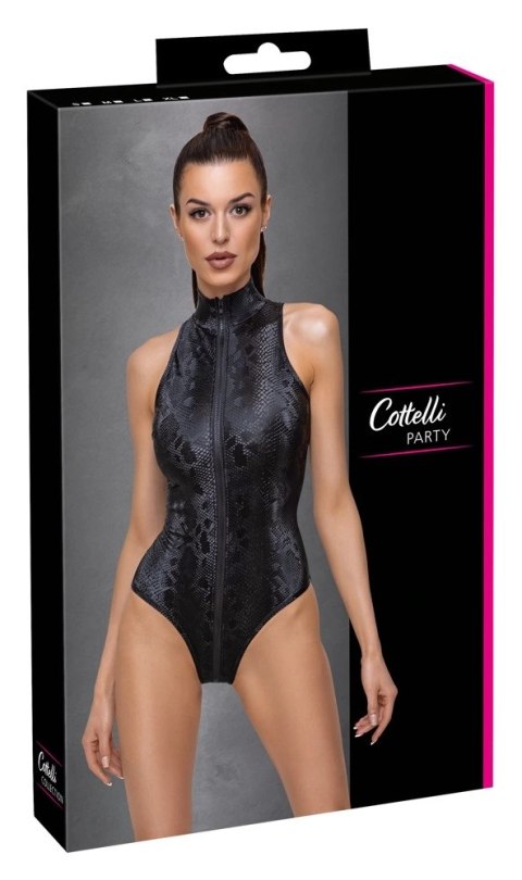 Cottelli PARTY - Seksowne Body W Kolorze Matowej Skóry Węża XL Cottelli PARTY Cottelli PARTY - Seksowne Body W Kolorze Matowej Skóry Węża XL Cottelli PARTY