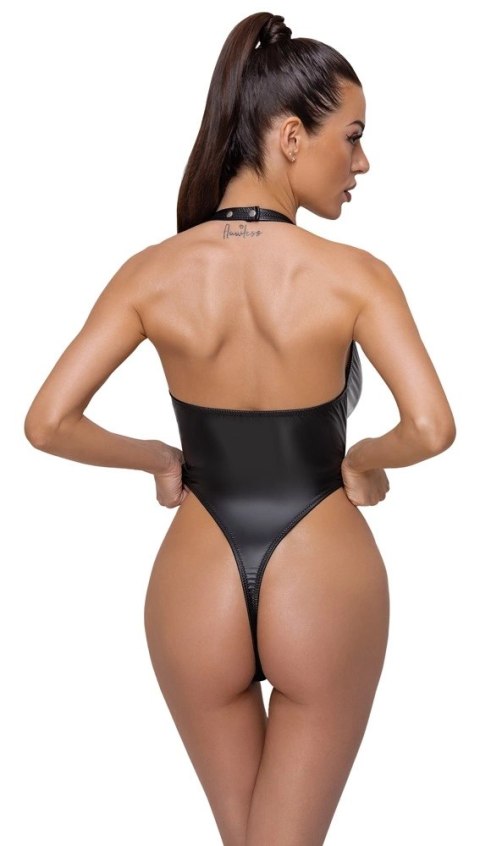 Cottelli PARTY - Seksowne Mocno Wycięte Matowe Body Czarne XL Cottelli PARTY Cottelli PARTY - Seksowne Mocno Wycięte Matowe Body Czarne XL Cottelli PARTY