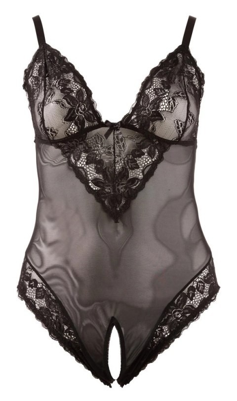Cottelli CURVES - Seksowne Body Z Delikatną Koronką I Otwartym Kroczem 4XL Cottelli CURVES Cottelli CURVES - Seksowne Body Z Delikatną Koronką I Otwartym Kroczem 4XL Cottelli CURVES