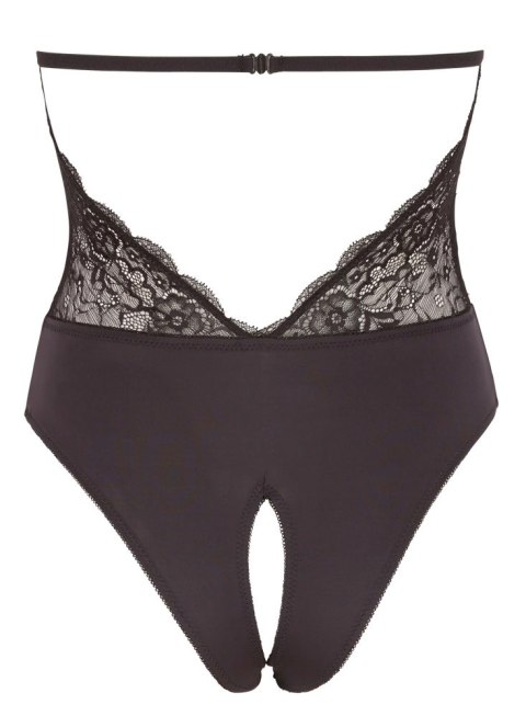 Cottelli LINGERIE - Koronkowe Czarne Body Z Otwartym Kroczem L Cottelli LINGERIE Cottelli LINGERIE - Koronkowe Czarne Body Z Otwartym Kroczem L Cottelli LINGERIE