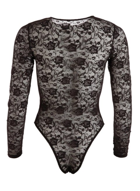 Cottelli LINGERIE - Seksowne Koronkowe Body Z Matowymi Wstawkami Czarne L Cottelli LINGERIE Cottelli LINGERIE - Seksowne Koronkowe Body Z Matowymi Wstawkami Czarne L Cottelli LINGERIE