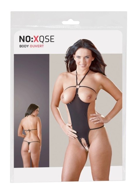 NO:XQSE - Seksowne Body Bez Krocza I Biustu Czarne S-L NO:XQSE NO:XQSE - Seksowne Body Bez Krocza I Biustu Czarne S-L NO:XQSE