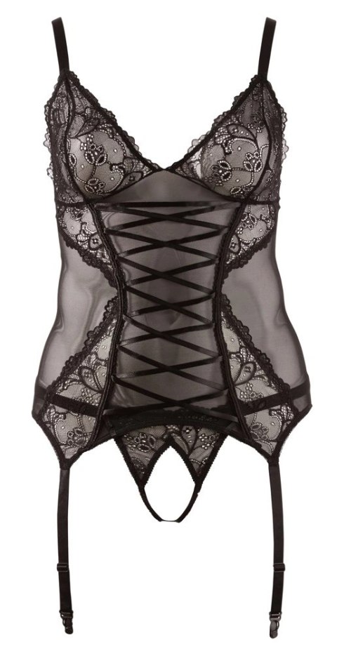 Cottelli CURVES - Seksowna Koszulka Z Koronką + Stringi Bez Kroku 3XL Cottelli CURVES Cottelli CURVES - Seksowna Koszulka Z Koronką + Stringi Bez Kroku 3XL Cottelli CURVES