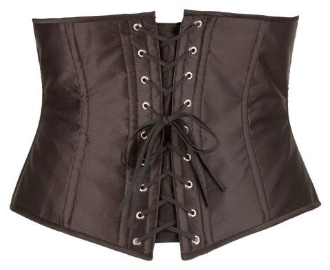 Cottelli CURVES - Seksowny Gorset Bez Biustu Na Haftki Czarny XL Cottelli CURVES Cottelli CURVES - Seksowny Gorset Bez Biustu Na Haftki Czarny XL Cottelli CURVES
