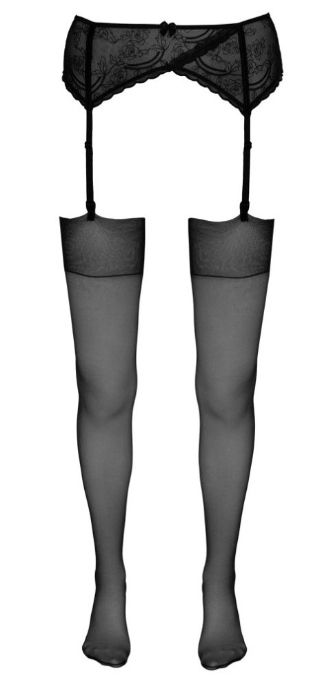 Cottelli LEGWEAR - Czarne Jedwabiste Pończochy Do Pasa 7 Cottelli LEGWEAR Cottelli LEGWEAR - Czarne Jedwabiste Pończochy Do Pasa 7 Cottelli LEGWEAR