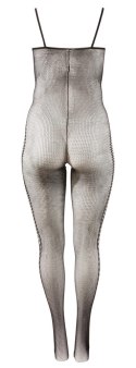 NO:XQSE - Czarny Kombinezon Z Siateczki Z Otworami Po Bokach 2XL/3XL NO:XQSE