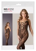 NO:XQSE - Seksowny Koronkowy Kombinezon Z Paseczkami W Dekolcie L/XL NO:XQSE