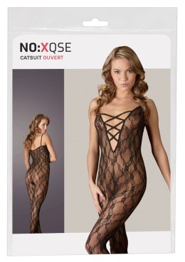 NO:XQSE - Seksowny Koronkowy Kombinezon Z Paseczkami W Dekolcie L/XL NO:XQSE