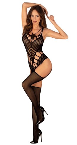 Obsessive - Seksowne Bodystocking Z Różnych Struktur Siateczki S-L Obsessive