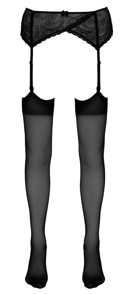 Cottelli LEGWEAR - Klasyczne Czarne Gładkie Pończochy Do Pasa 1 Cottelli LEGWEAR Cottelli LEGWEAR - Klasyczne Czarne Gładkie Pończochy Do Pasa 1 Cottelli LEGWEAR