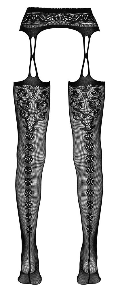 Cottelli LEGWEAR - Rajstopy Z Pasem Do Pończoch Z Otwartym Kroczem S/M Cottelli LEGWEAR Cottelli LEGWEAR - Rajstopy Z Pasem Do Pończoch Z Otwartym Kroczem S/M Cottelli LEGWEAR