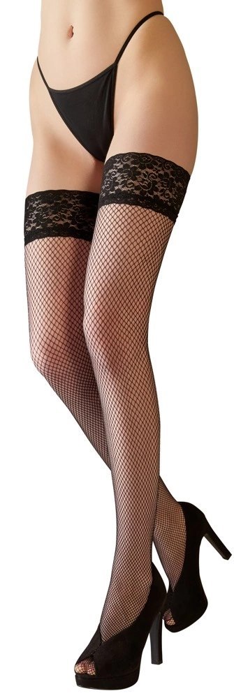 Cottelli LEGWEAR - Seksowne Pończochy Kabaretki Z Elegancką Koronką 3 Cottelli LEGWEAR Cottelli LEGWEAR - Seksowne Pończochy Kabaretki Z Elegancką Koronką 3 Cottelli LEGWEAR