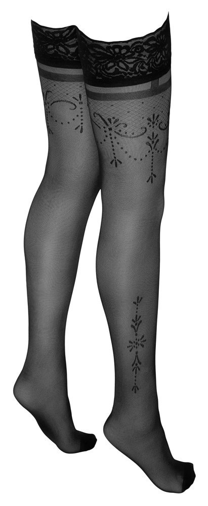 Cottelli LEGWEAR - Seksowne Pończochy Z Koronką I Eleganckimi Wzorami 5 Cottelli LEGWEAR Cottelli LEGWEAR - Seksowne Pończochy Z Koronką I Eleganckimi Wzorami 5 Cottelli LEGWEAR