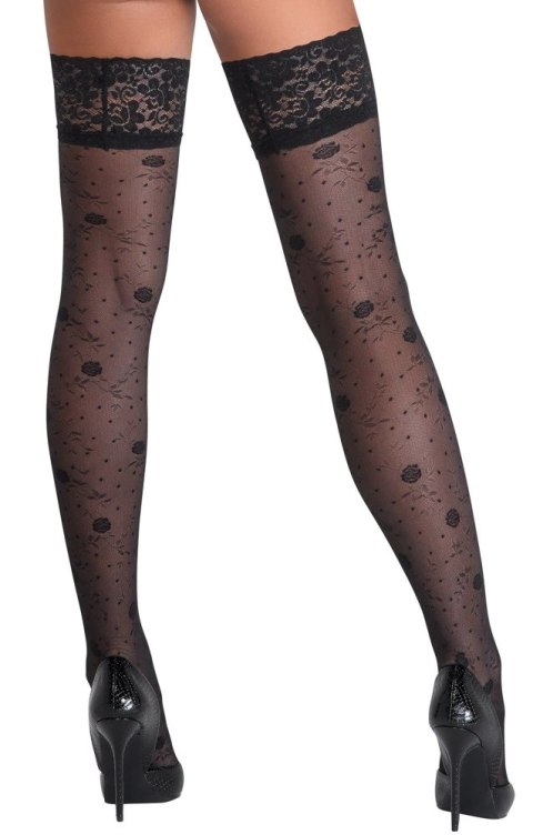 Cottelli LEGWEAR - Seksowne Pończochy Z Koronką I Kwiatowymi Wzorami 5 Cottelli LEGWEAR Cottelli LEGWEAR - Seksowne Pończochy Z Koronką I Kwiatowymi Wzorami 5 Cottelli LEGWEAR