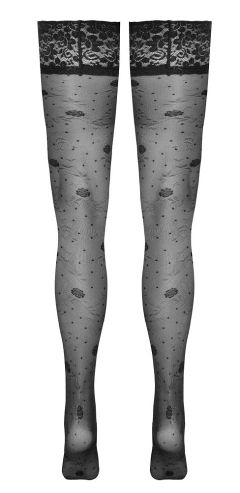 Cottelli LEGWEAR - Seksowne Pończochy Z Koronką I Kwiatowymi Wzorami 5 Cottelli LEGWEAR Cottelli LEGWEAR - Seksowne Pończochy Z Koronką I Kwiatowymi Wzorami 5 Cottelli LEGWEAR