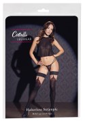 Cottelli LEGWEAR - Seksowne Samonośne Pończochy Z Eleganckim Wzorem 4 Cottelli LEGWEAR