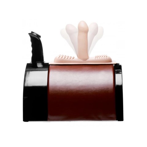 Maszyna do seksu na kółkach z podwójnym mocowaniem Saddle XR Brands XR Brands Maszyna do seksu na kółkach z podwójnym mocowaniem Saddle XR Brands XR Brands