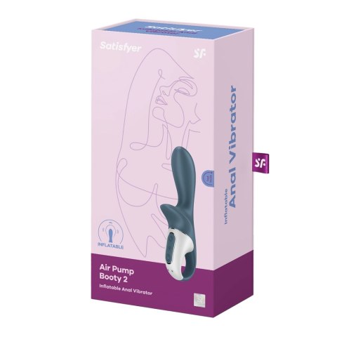 Satisfyer - Dmuchany wibrator analny Air Pump Satisfyer Satisfyer - Dmuchany wibrator analny Air Pump Satisfyer
